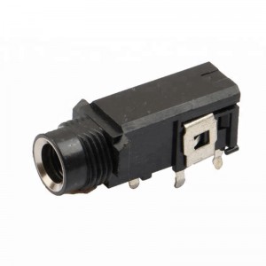 PJ-603A 6.35mm right angle audio jack MJ-63022A