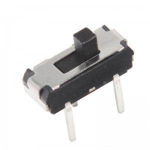 MS-12D16 vertical through hole 1P2T mini slide switch