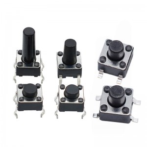 TS-06104 tactile switch Surface Mount vertical