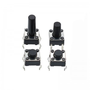 TS-06104 tactile switch Surface Mount vertical
