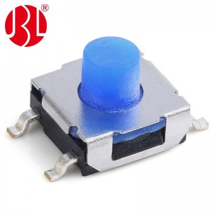TSF-062B tactile switch Surface Mount vertical
