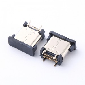 USB 3.1 Type C Female Connector 24P SMT THT
